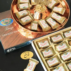 گز ۴۲% پسته