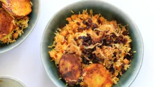 طرز تهیه گوبولی جنوبی گیاهی خوش عطر و پر ادویه